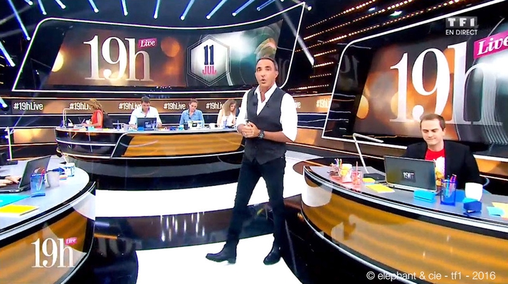 ©| michèle sarfati | télédéko | 19h live | Eléphant & cie | TF1 | 2016
