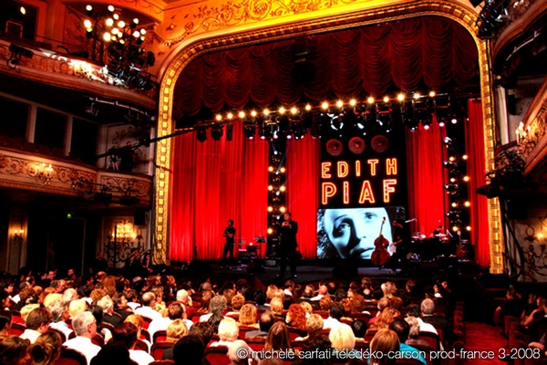 ©| michèle sarfati | télédéko | Les stars chantent Edith Piaf  pour + de vie | CARSON PROD | FRANCE 3 | 2008