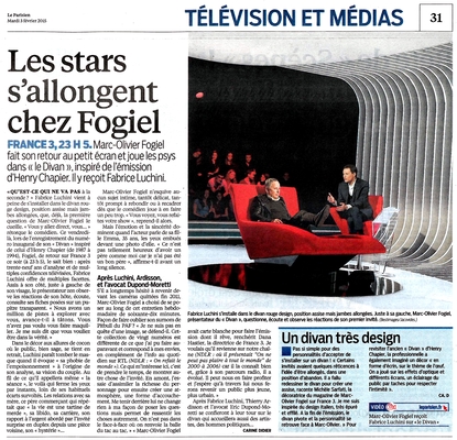 Michèle Sarfati, TélédékoLe Parisien - article du 03 février 2015