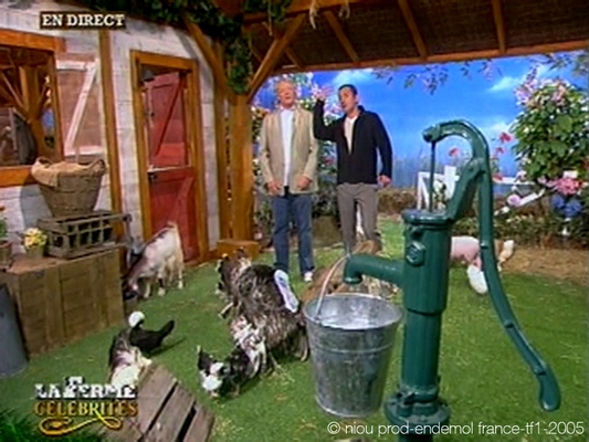 ©| michèle sarfati | télédéko | La ferme célébrités 2 | Niou prod - Endemol France | TF1 | 2005