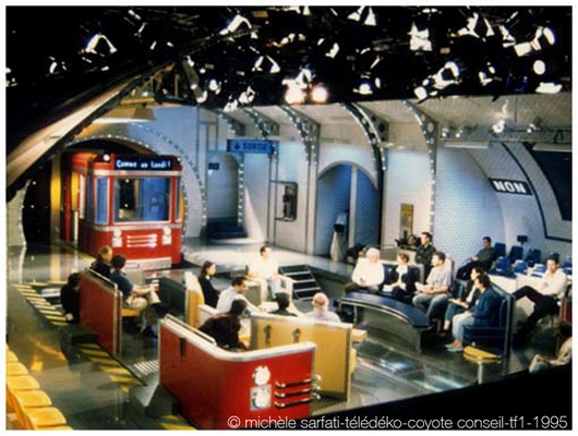 ©| michèle sarfati | télédéko | Comme un lundi | Coyote conseil | TF1 | 1995