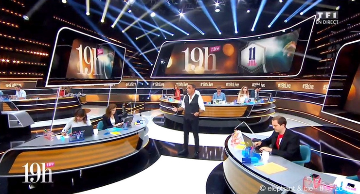 ©| michèle sarfati | télédéko | 19h live | Eléphant & cie | TF1 | 2016
