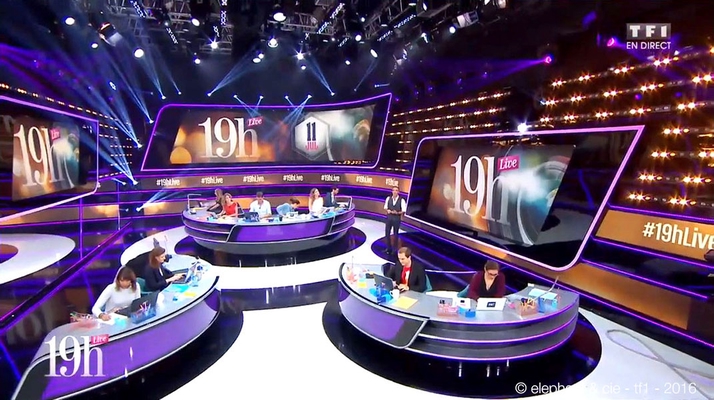 ©| michèle sarfati | télédéko | 19h live | Eléphant & cie | TF1 | 2016