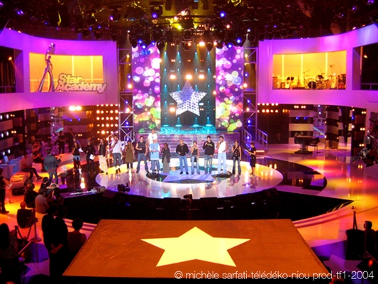 ©| michèle sarfati | télédéko | Star Academy 4 | Niou prod | TF1 | 2004