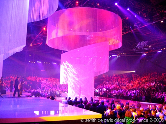 ©| michèle sarfati | télédéko | La fête de la chanson française | Zénith de Paris Dégel prod | France 2  | 2006