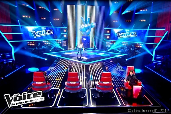 ©| michèle sarfati | télédéko | THE VOICE | Shine France | TF1 | 2012