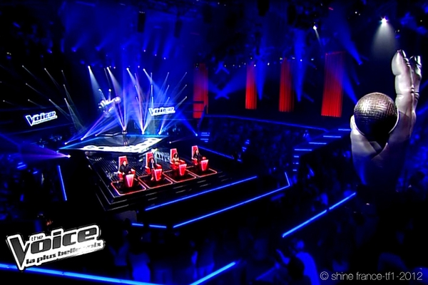 ©| michèle sarfati | télédéko | THE VOICE | Shine France | TF1 | 2012