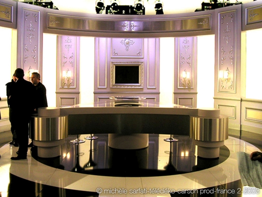©| michèle sarfati | télédéko | Les coulisses du pouvoir | Carson prod | France 2 | 2003