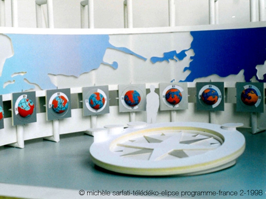 ©| michèle sarfati | télédéko | Les globe trotteurs | Ellipse programme | France 2 | 1998